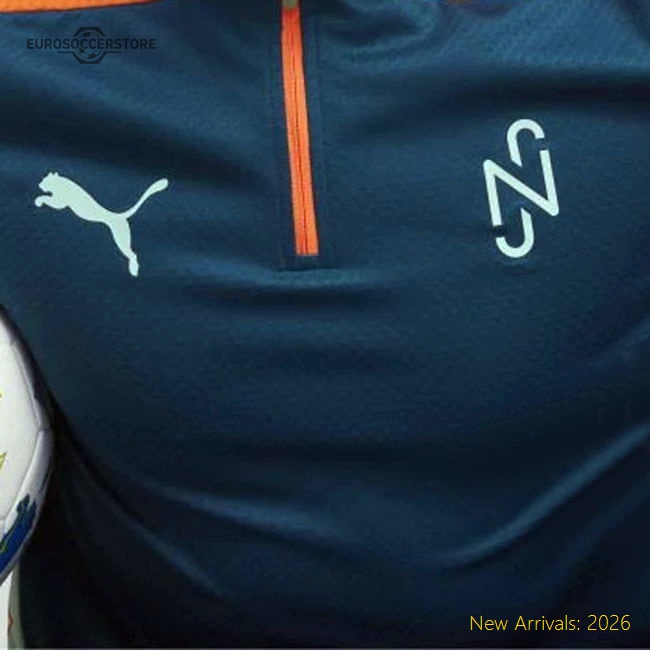 Neymar JR 1/4 Zip Top (Ocean Tropic)-Vantage Point Soccer