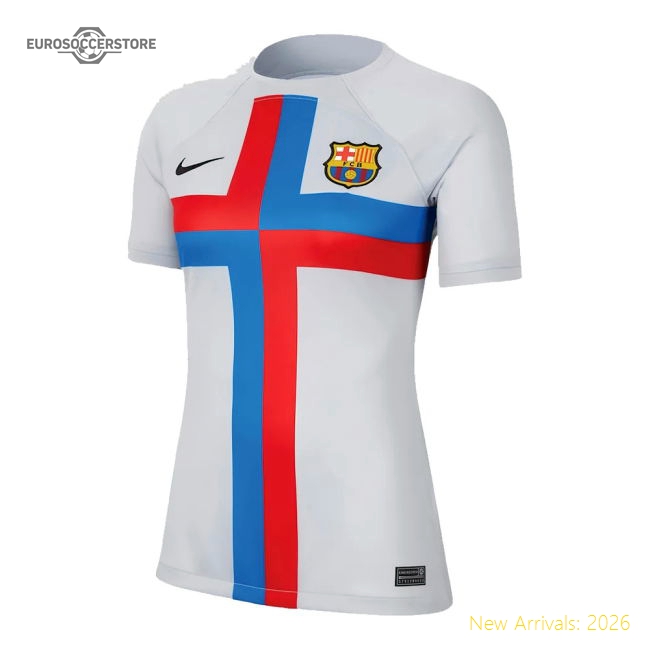 2022-2023 Barcelona Third Shirt (Ladies)-Vantage Point Soccer