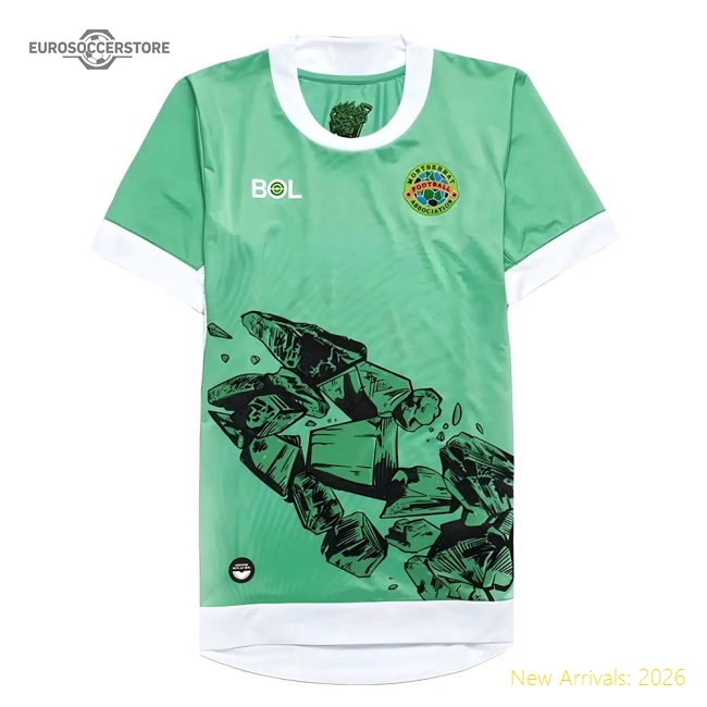 2021-2022 Montserrat Home Shirt-Vantage Point Soccer