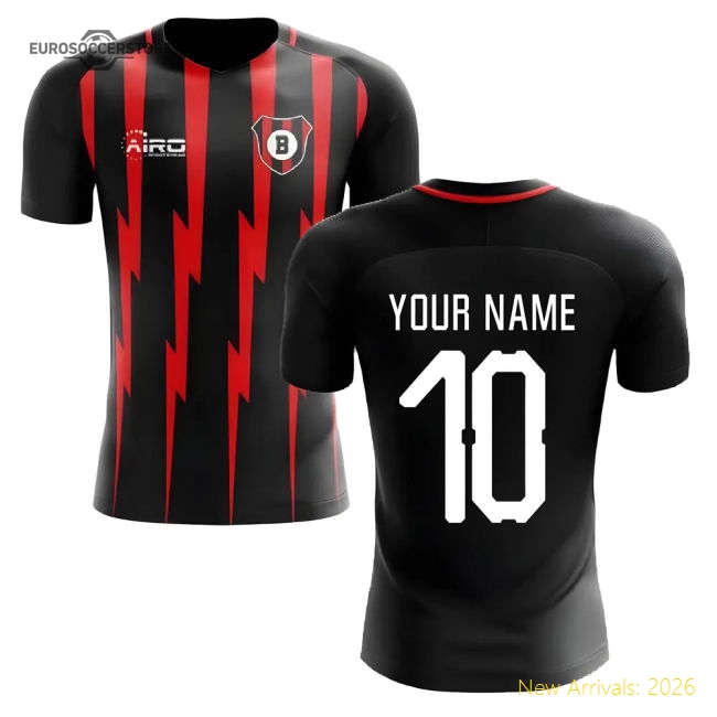 2025-2026 Bournemouth Home Concept Football Shirt (Your Name)-Vantage Point Soccer