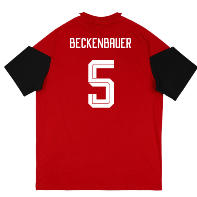 2026-2027 Germany Training Tee (Red) (Beckenbauer 5)-Vantage Point Soccer