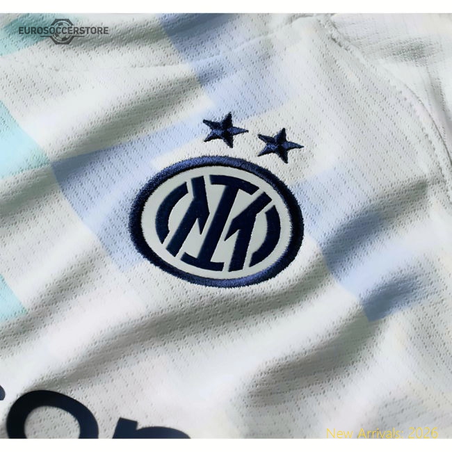 2025-2026 Inter Milan Away Mini Kit-Vantage Point Soccer