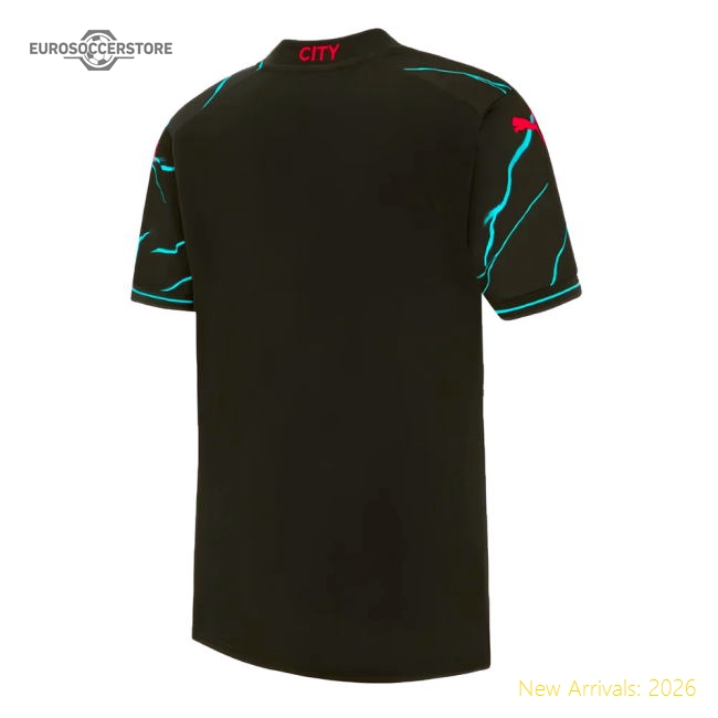 2023-2024 Man City Third Mini Kit-Vantage Point Soccer