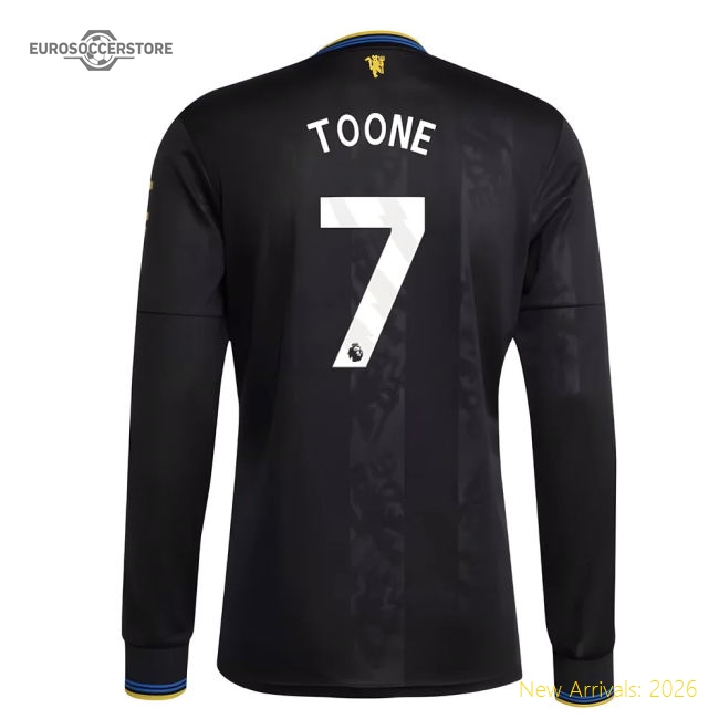 2025-2026 Man Utd Long Sleeve Third Shirt (Toone 7)-Vantage Point Soccer