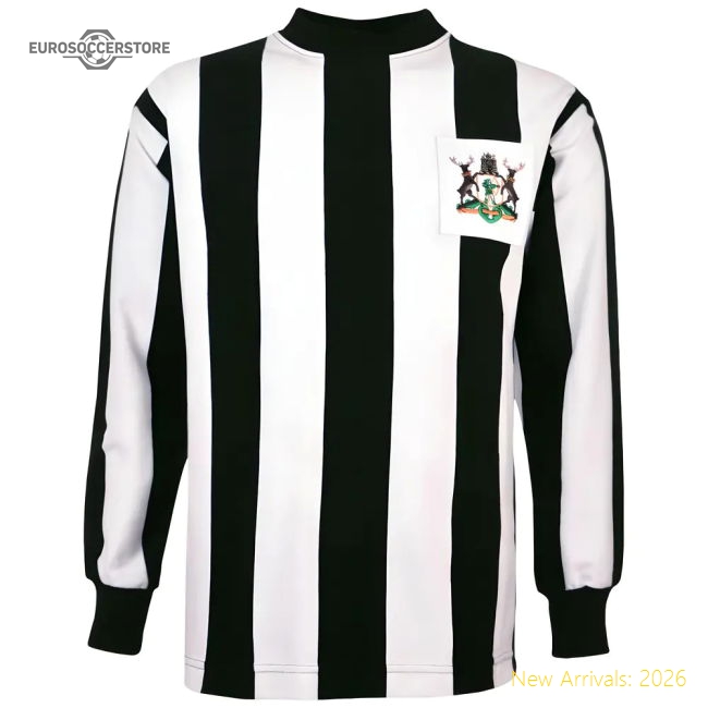 Notts County 1960s-1970s Retro Football Shirt-Vantage Point Soccer
