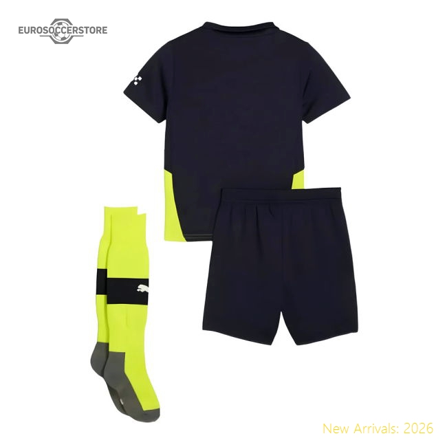 2024-2025 Man City Away Mini Kit-Vantage Point Soccer