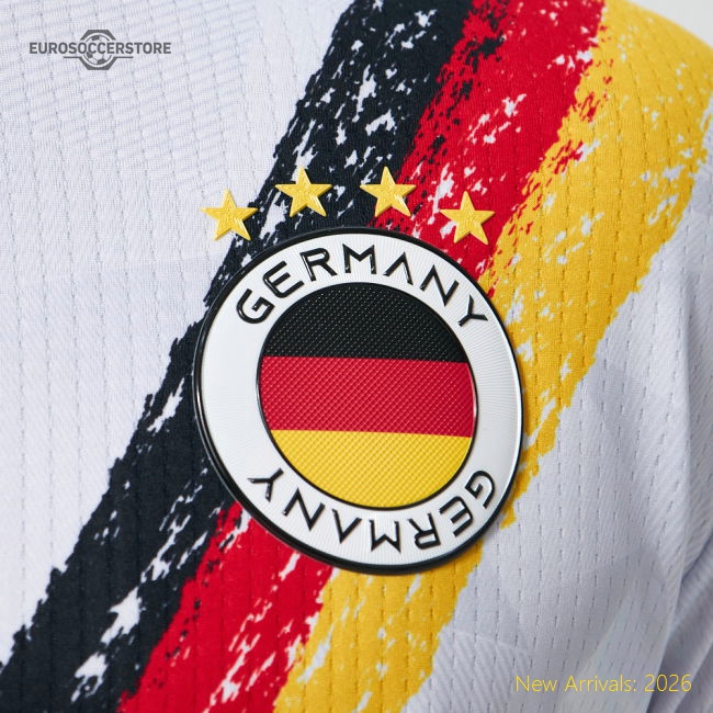 Germany Legacy Football Jersey (Wolvate) Adult Short Sleeve-Vantage Point Soccer
