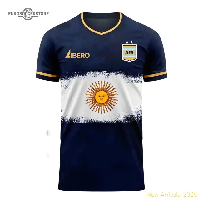 Argentina 2025-2026 Away Concept Football Kit (Libero) - Womens-Vantage Point Soccer