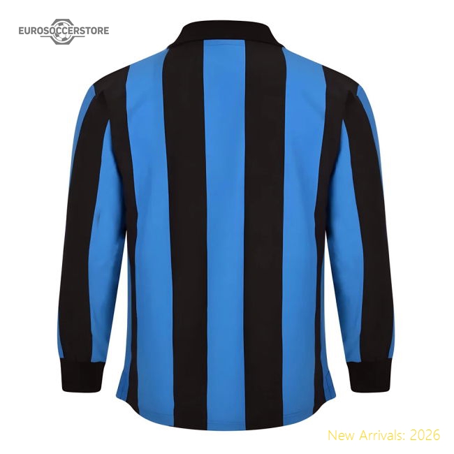 Score Draw Internazionale 1964 European Cup Final Retro Football Shirt-Vantage Point Soccer