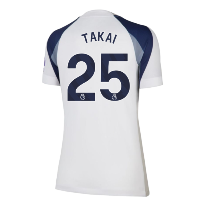 2025-2026 Tottenham Home Shirt (Womens) (Takai 25)-Vantage Point Soccer
