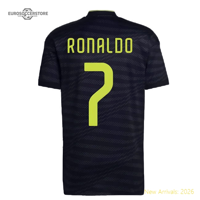 2022-2023 Real Madrid Third Shirt (RONALDO 7)-Vantage Point Soccer