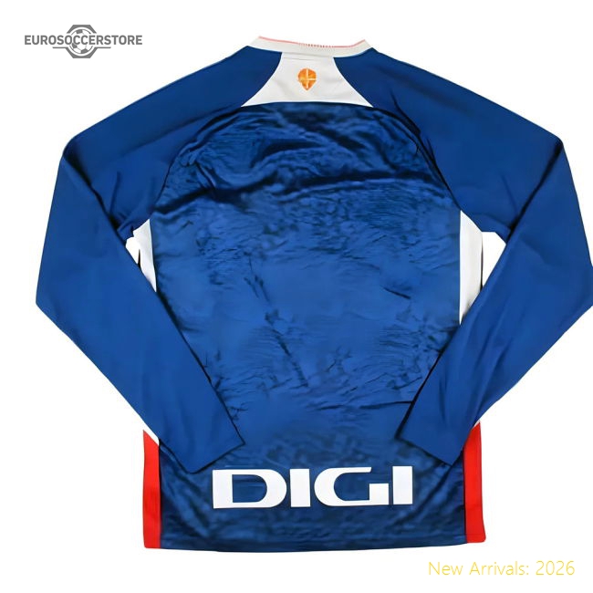 2024-2025 Athletic Bilbao Long Sleeve Away Shirt-Vantage Point Soccer