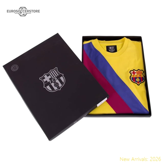 FC Barcelona Away 1974 - 75 Retro Football Shirt-Vantage Point Soccer