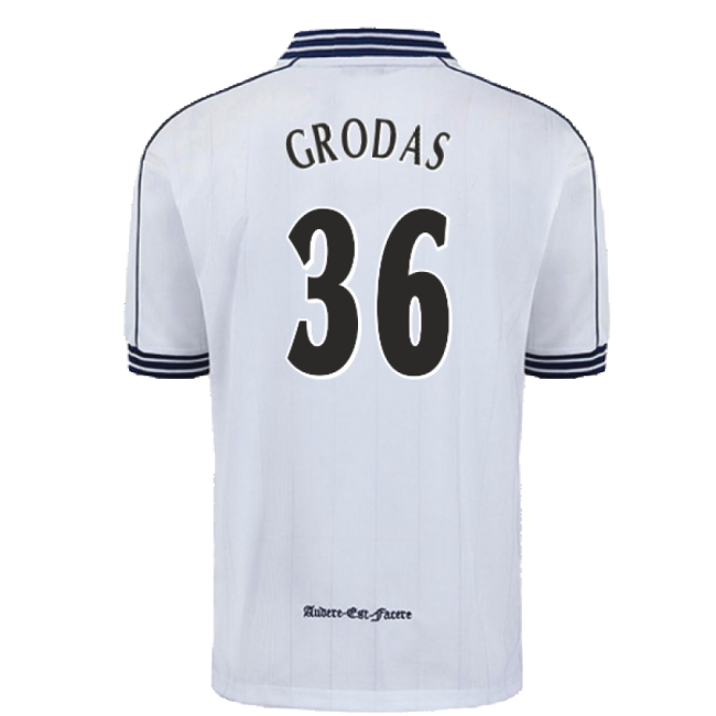 1997-1999 Tottenham Home Pony Retro Shirt (Grodas 36)-Vantage Point Soccer
