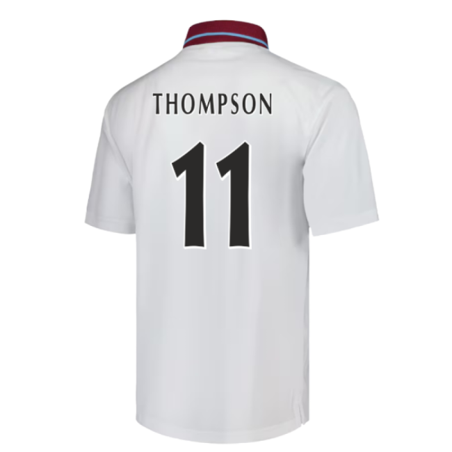 Aston Villa 2000 Away Retro Shirt (Thompson 11)-Vantage Point Soccer
