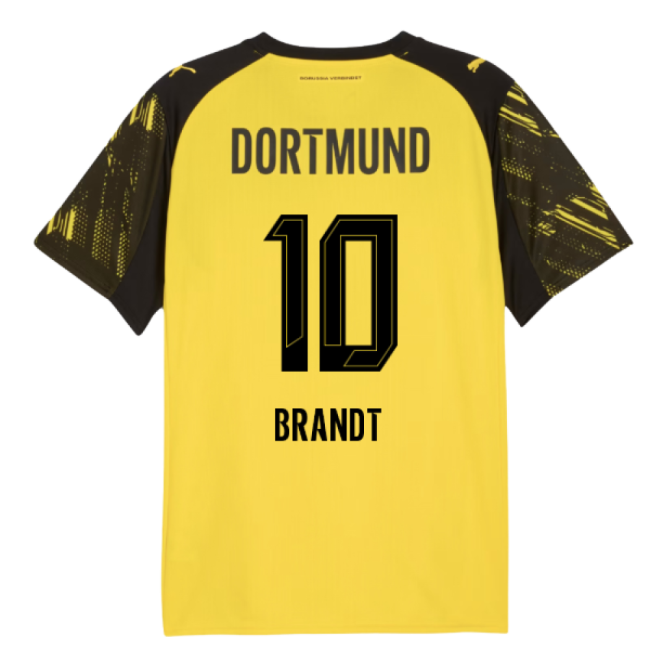 2025-2026 Borussia Dortmund Home Shirt (Brandt 10)-Vantage Point Soccer