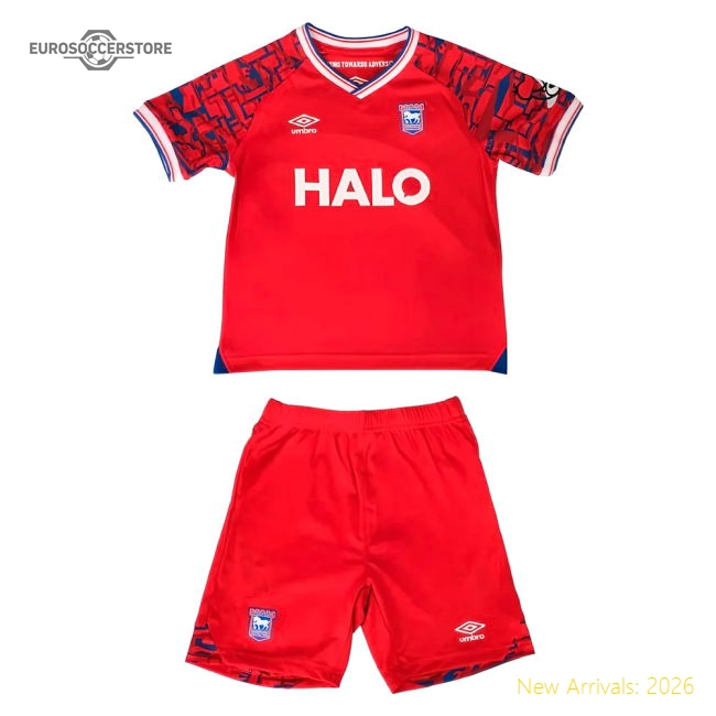2025-2026 Ipswich Town Away Mini Kit-Vantage Point Soccer
