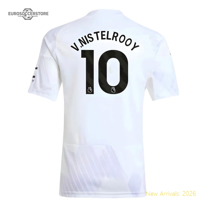 2025-2026 Man Utd Away Shirt (Kids) (V.Nistelrooy 10)-Vantage Point Soccer
