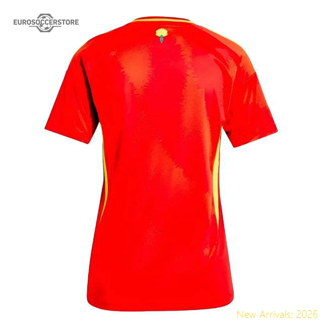 2024-2025 Spain Home Shirt (Ladies)-Vantage Point Soccer