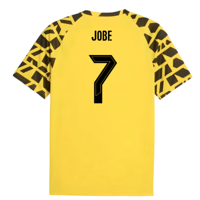 2025-2026 Borussia Dortmund Warm Up Jersey (Yellow) (Jobe 7)-Vantage Point Soccer