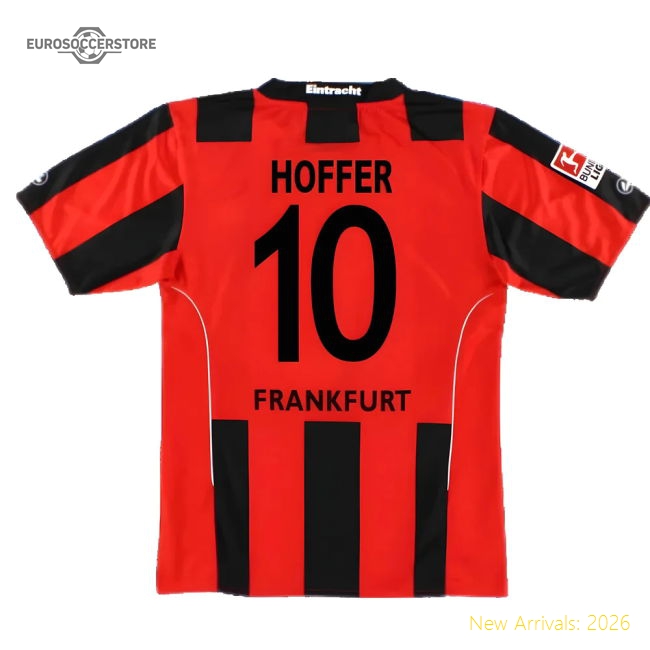Eintracht Frankfurt 2010-12 Home Shirt ((Very Good) S) (Hoffer 10)-Vantage Point Soccer