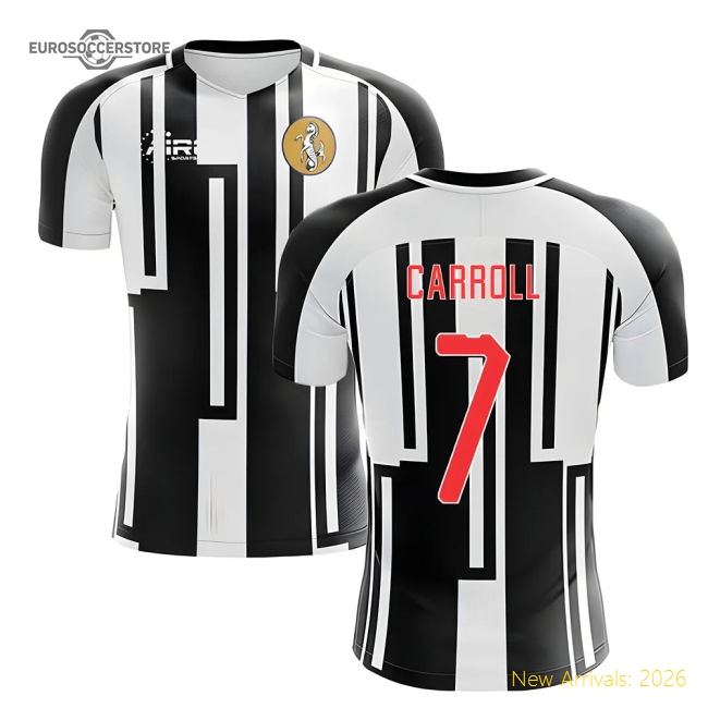 2025-2026 Newcastle Home Concept Football Shirt (Carroll 7)-Vantage Point Soccer