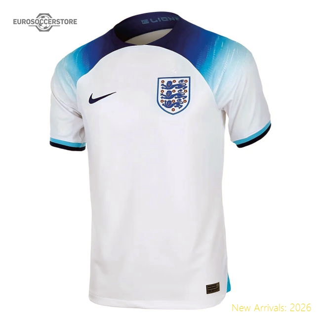 2022-2023 England Home Shirt (Shaw 3)-Vantage Point Soccer