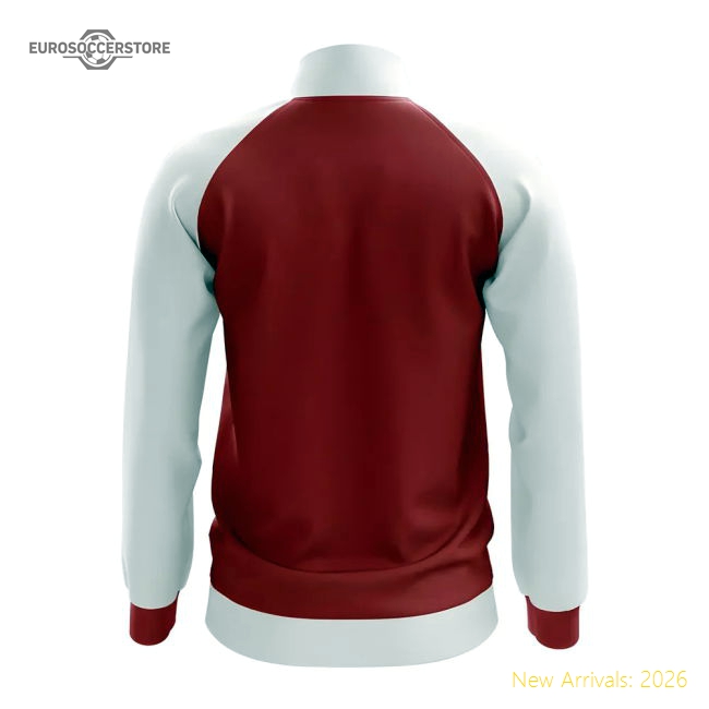 French Polynesia Concept Football Track Jacket (Red)-Vantage Point Soccer