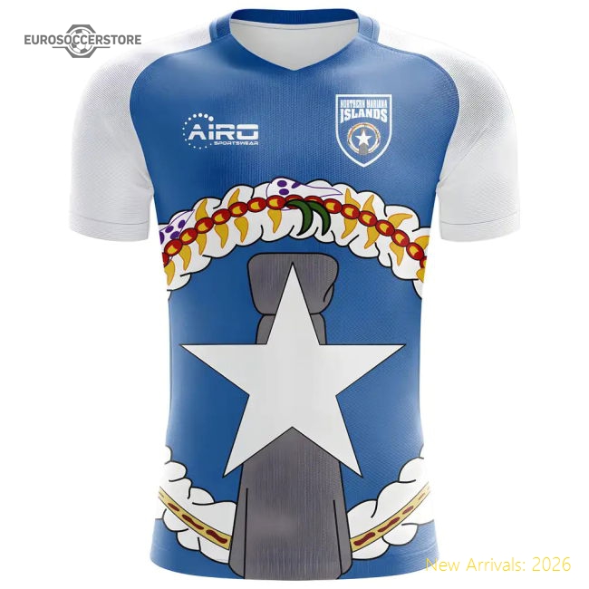 2025-2026 Northern Mariana Islands Home Concept Football Shirt - Baby-Vantage Point Soccer