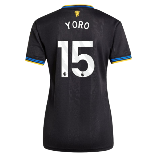 2025-2026 Man Utd Authentic Third Shirt (Womens) (Yoro 15)-Vantage Point Soccer