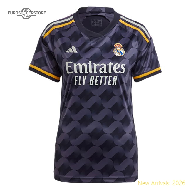 2023-2024 Real Madrid Away Shirt (Ladies)-Vantage Point Soccer