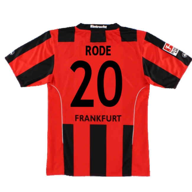 Eintracht Frankfurt 2010-12 Home Shirt ((Very Good) S) (Rode 20)-Vantage Point Soccer