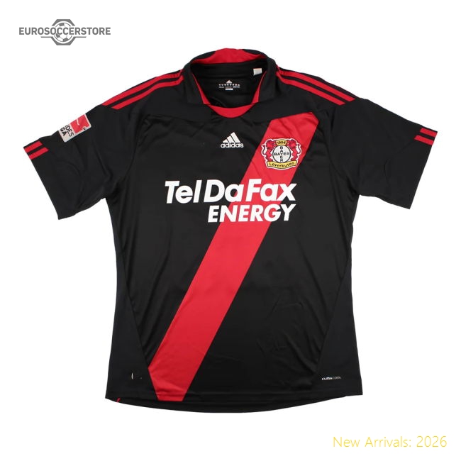Bayer Leverkusen 2010-11 Home Shirt (XL) Rolfes #6 (Very Good)-Vantage Point Soccer