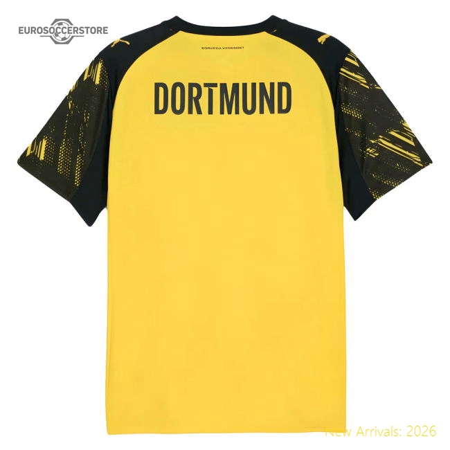 2025-2026 Borussia Dortmund Home Shirt-Vantage Point Soccer