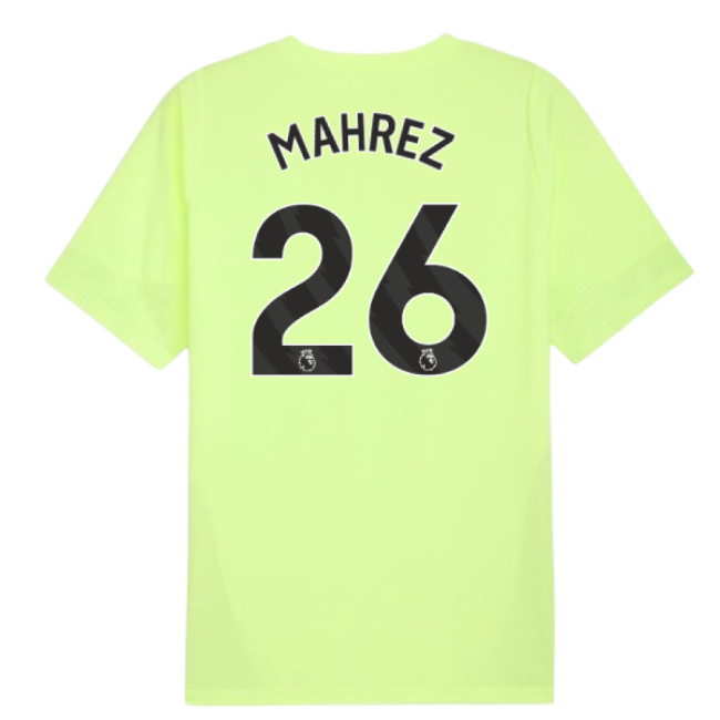 2025-2026 Man City Training Jersey (Fizzy Apple) (Mahrez 26)-Vantage Point Soccer