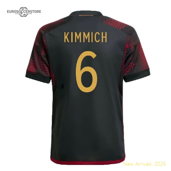 2022-2023 Germany Away Shirt (Kids) (KIMMICH 6)-Vantage Point Soccer