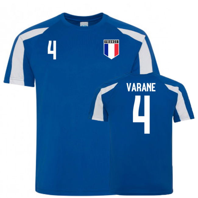 France Sports Training Jersey (Varane 4)-Vantage Point Soccer