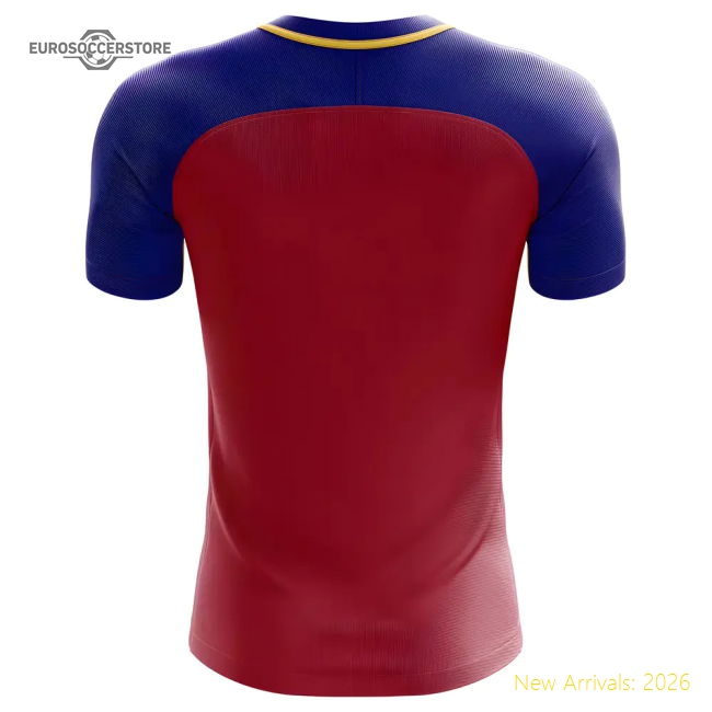2025-2026 Liechtenstein Home Concept Football Shirt - Baby-Vantage Point Soccer