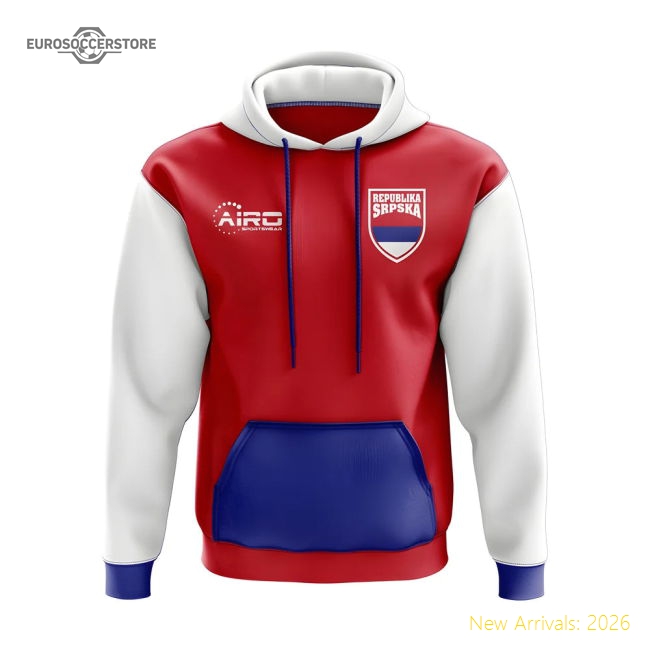 Republic Srpska Concept Country Football Hoody (Red)-Vantage Point Soccer