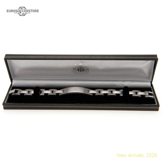 Newcastle United FC Engraved Bracelet-Vantage Point Soccer