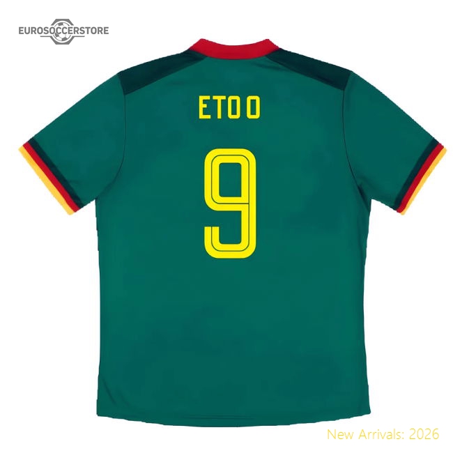 2022-2023 Cameroon Home Replica Shirt (ETO O 9)-Vantage Point Soccer