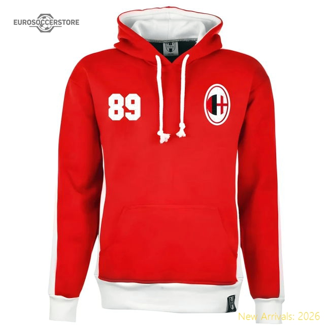 AC Milan Number 89 Retro Hoodie-Vantage Point Soccer