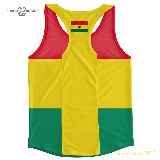 Bolivia Flag Running Vest-Vantage Point Soccer