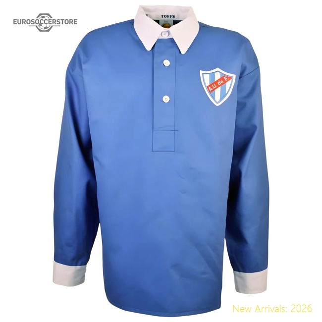 Uruguay 1930 World Cup Final Retro Football Shirt-Vantage Point Soccer