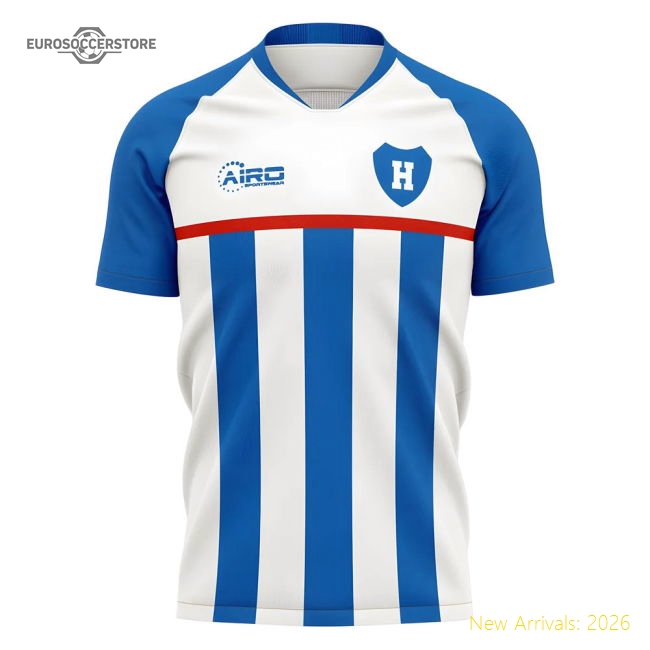 2020-2021 Hartlepool Home Concept Football Shirt-Vantage Point Soccer