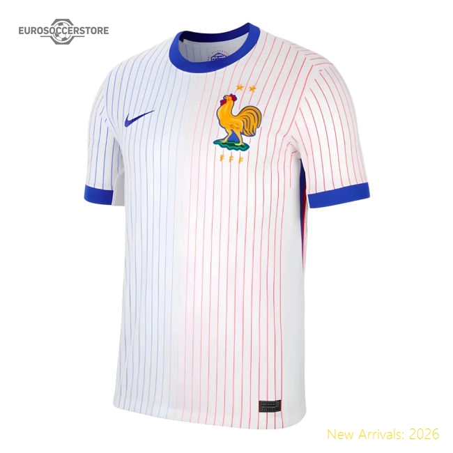 2024-2025 France Away Shirt-Vantage Point Soccer