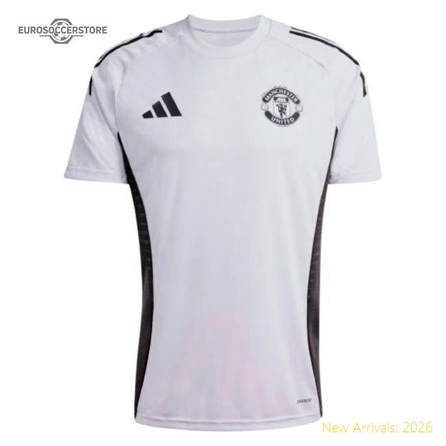 2025-2026 Man Utd Training Jersey (Purple Tint)-Vantage Point Soccer