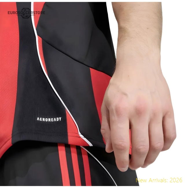 2025-2026 Eintracht Frankfurt Home Shirt-Vantage Point Soccer