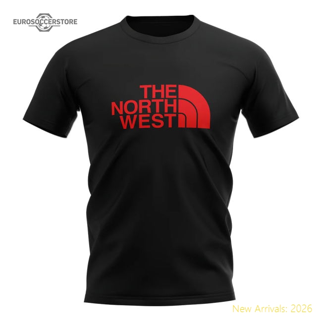 Manchester The North West T-Shirt (Black)-Vantage Point Soccer