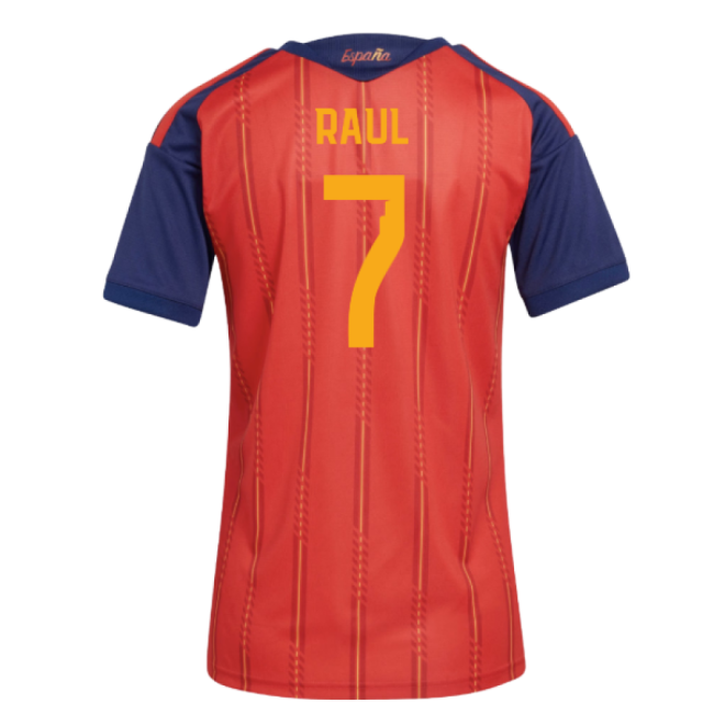 2026-2027 Spain Home Shirt (Womens) (Raul 7)-Vantage Point Soccer